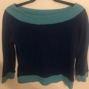 Cute wide neck sweatshirt